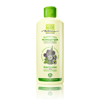 Ukľudňujúci šampón z bylinného odvaru